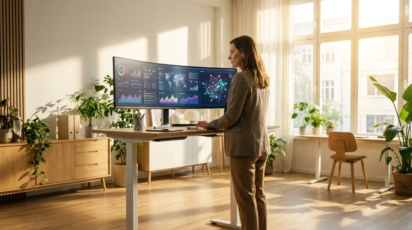 10 AI pritaikymo būdų verslui vizualizacija